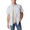 Columbia Men’s Rapid Rivers II Short Sleeve Shirt(White Grid)