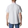 Columbia Men’s Rapid Rivers II Short Sleeve Shirt(White Grid)