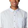 Columbia Men’s Rapid Rivers II Short Sleeve Shirt(White Stripe)