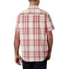 Columbia Men’s Rapid Rivers II Short Sleeve Shirt(Wildfire Ombre Plaid)