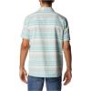 Columbia Mens Scenic Ridge Short Sleeve(Bamboo Forest Stripe)