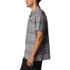 Columbia Mens Scenic Ridge Short Sleeve(City Grey Stripe)
