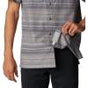 Columbia Mens Scenic Ridge Short Sleeve(City Grey Stripe)