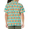 Columbia Mens Scenic Ridge Short Sleeve(Desert Orange Ikat)