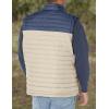 Columbia Mens Silver Falls Vest(Ancient Fossil/Collegiate Navy)