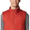 Columbia Mens Silver Falls Vest(Warp Red)