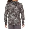 Columbia Men’s Summerdry Printed Long Sleeve(Black Natureal Waves)
