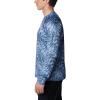 Columbia Men’s Summerdry Printed Long Sleeve(Bluestone Dye Palms Tonal)