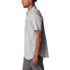 Columbia Men’s Twisted Creek II Short Sleeve Shirt(Collegiate Navy Basic Stripe)