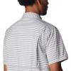 Columbia Men’s Twisted Creek II Short Sleeve Shirt(Collegiate Navy Basic Stripe)