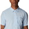 Columbia Men’s Twisted Creek II Short Sleeve Shirt(Jet Stream Basic Stripe)