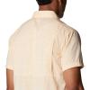 Columbia Men’s Twisted Creek II Short Sleeve Shirt(Mango Wave Crest Stripe)