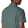 Columbia Men’s Twisted Creek II Short Sleeve Shirt(Metal Basic Stripe)
