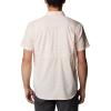Columbia Men’s Twisted Creek II Short Sleeve Shirt(Peach Blossom Basic Stripe)