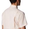Columbia Men’s Twisted Creek II Short Sleeve Shirt(Peach Blossom Basic Stripe)
