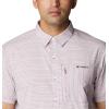 Columbia Men’s Twisted Creek II Short Sleeve Shirt(Red Onion Wave Crest Stripe)