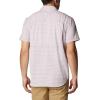 Columbia Men’s Twisted Creek II Short Sleeve Shirt(Red Onion Wave Crest Stripe)