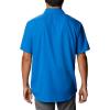 Columbia Men’s Utilizer Ii Solid Short Sleeve Shirt(Azure Blue)