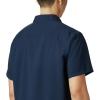 Columbia Men’s Utilizer Ii Solid Short Sleeve Shirt(Gray and Black (Charcoal Heather))
