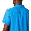 Columbia Men’s Utilizer Ii Solid Short Sleeve Shirt(New Azure Blue)