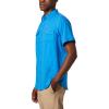 Columbia Men’s Utilizer Ii Solid Short Sleeve Shirt(New Azure Blue)