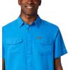 Columbia Men’s Utilizer Ii Solid Short Sleeve Shirt(New Azure Blue)