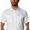 Columbia Men’s Utilizer Ii Solid Short Sleeve Shirt(New White)