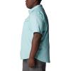 Columbia Men’s Utilizer Ii Solid Short Sleeve Shirt(Spray)