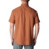 Columbia Mens Utilizer Printed Woven Short Sleeve(Auburn Dawn Dot Multicolor)