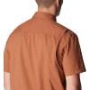 Columbia Mens Utilizer Printed Woven Short Sleeve(Auburn Dawn Dot Multicolor)
