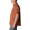 Columbia Mens Utilizer Printed Woven Short Sleeve(Auburn Dawn Dot Multicolor)