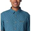 Columbia Mens Utilizer Printed Woven Short Sleeve(Cloudburst Dawn Dot)