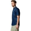 Columbia Mens Utilizer Printed Woven Short Sleeve(Coll Navy Sundot Tonal)
