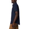 Columbia Mens Utilizer Printed Woven Short Sleeve(Collegiate Navy Hammocked)