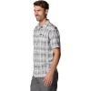 Columbia Mens Utilizer Printed Woven Short Sleeve(Columbia Grey Omblur)