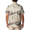 Columbia Mens Utilizer Printed Woven Short Sleeve(Dark Stone Undercurrent)