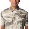 Columbia Mens Utilizer Printed Woven Short Sleeve(Dark Stone Undercurrent)