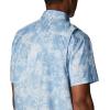 Columbia Mens Utilizer Printed Woven Short Sleeve(Jet Stream Sketchy Paradise)