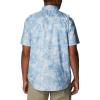 Columbia Mens Utilizer Printed Woven Short Sleeve(Jet Stream Sketchy Paradise)