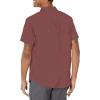 Columbia Mens Utilizer Printed Woven Short Sleeve(Light Raisin Hammocked)