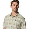 Columbia Mens Utilizer Printed Woven Short Sleeve(Safari Omblur)