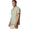 Columbia Mens Utilizer Printed Woven Short Sleeve(Safari Yarrow Mirage)