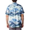 Columbia Mens Utilizer Printed Woven Short Sleeve(Skyler Undercurrent)