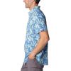 Columbia Mens Utilizer Printed Woven Short Sleeve(Spray Areca)