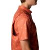Columbia Mens Utilizer Printed Woven Short Sleeve(Tuscan Sundot Tonal)
