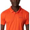 Columbia Men’s Zero Rules Polo Shirt(Red Quartz)