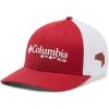 Columbia Unisex Adult PFG Logo Mesh Ball Cap(Beet)