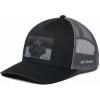 Columbia Unisex Adult PFG Logo Mesh Ball Cap(Black Canadian Rockies)