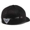 Columbia Unisex Adult PFG Logo Mesh Ball Cap(Black/Black/Mexico Fish Flag)