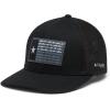 Columbia Unisex Adult PFG Logo Mesh Ball Cap(Black/Black/Texas Fish)
